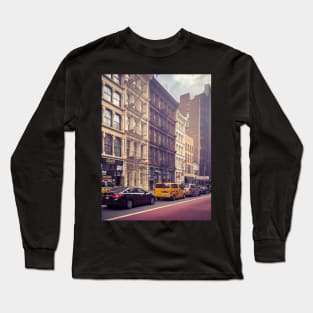 SoHo Streets Manhattan New York City Long Sleeve T-Shirt